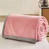 Manta de Felpa de Leche Engrosada Personalizable Manta para Siesta de Oficina Manta Pequeña Manta Cubierta de Sofá Franela de Aviación Felpa de Coral