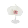 Chapéu de bebê outono e inverno chapéu de menina fofo boina de flor chapéu infantil de lã chapéu de pintor de tricô para meninas moda