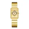 ORSGA Cuadrado Moda Pulsera de Reloj para Mujer Pulsera Cuadros Banda de Acero Fábrica en Vivo Transfronterizo Lujo Ligero Reloj de Pulsera de Cuarzo