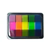 Notas Adhesivas Color Fluorescente Macaron, Pestañas Índice Semitransparentes, Notas Adhesivas Desplegables, Set de Mascotas, Pegatinas Autoadhesivas