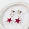 Oferta Especial Aguja de Plata Esterlina 925 Chapado en Oro Real Borla Geométrica Nuevo Diseño Pendientes de Moda Simples de Alta Calidad para Mujer