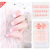 Nuevas Uñas Postizas Manicura Terminada Parches Falsos Uñas Postizas Manicura Portátil Parches para Uñas 24 Piezas Suministro del Fabricante