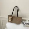 Bolso tote minimalista de nicho estilo coreano transfronterizo, nuevo modelo 2026, bolso de axila de gran capacidad, bolso de hombro retro de nicho para el día a día