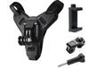 Cámara Deportiva Gopro Insta360 Soporte Fijo para Teléfono Móvil en Casco de Bicicleta Motocicleta Ciclismo Soporte de Barbilla