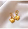 Pendientes de hoja de arce huecos pintados de personalidad de estilo nacional vintage para mujer, nuevos pendientes chinos, pendientes de circonita de uso múltiple