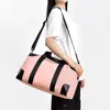Bolsa de Viaje Portátil Transfronteriza, Bolso de Equipaje de Negocios Moderno y a la Moda, Bolsa Deportiva para Natación y Fitness con Separación de Seco y Húmedo