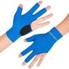Guantes de Billar de Tres Dedos Mesa de Snooker Pegatina Antideslizante para Billar Guantes de Billar Individuales para Mano Izquierda Hombres y Mujeres Billar Alto Ellister