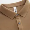 Camiseta tipo polo casual de algodón de manga corta estampada Ropa de trabajo para hombre Ropa de trabajo publicitaria Camisa para eventos Ropa de grupo Transpirable