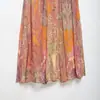 Vestido de moda de la marca Z, superventas transfronterizo en AliExpress, estampado Paisley INS midi europeo y americano, ropa para mujer, color de la imagen, ZA sexy