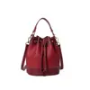 2026 Moda Nuevo Bolso Cubo Versátil con Cordón de Gama Alta, Bolso de Hombro Cruzado para Mujer Texturizado de Contraste de Color Retro a la Moda