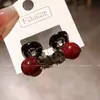 Presilha de Cabelo Exquisita e Compacta com Pedras Strass para Mulheres, Adequada para Franja e Cabelo Lateral, Grampo de Princesa, Acessório de Cabelo Atacado