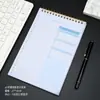 Cuaderno de Registro de Autodisciplina Transfronterizo, Planificador Creativo, Cuaderno de Hojas Sueltas, Cuaderno de Hojas Sueltas Delgado y Elegante, Personalizable