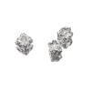 Cuentas Espaciadoras Cuadradas Geométricas de Cinco Pétalos de Plata Pura 999 para Pulsera Cuentas Sueltas Material de Cuerda para Manualidades DIY Accesorios S0722