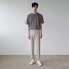 Pantalones de Verano hasta el Tobillo Pantalones Ajustados para Hombre Pantalones de Pierna Pequeña Pantalones de Moda Estilo Coreano para Hombre Pantalones Casuales con Caída Pantalones de Nueve Longitudes