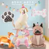 Puesto de Mercado Nocturno Globo Dibujo Animado Perro Globo Globo Mascota de Pie Fiesta de Cumpleaños Infantil Globo Divertido