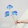 Flores artificiais de casamento flores cosmos 3D para decoração de salão de casamento, paisagismo estilo jardim, flores artificiais para arranjos de casamento em esquema de cores dopamina