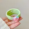 Gomas para el pelo de frutas de colores para niños, Bandas elásticas de alta elasticidad, Gomas para el pelo suaves y no dañan el cabello