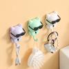 Gancho de gravedad divertido de gato lindo creativo gancho para ropa de puerta de cocina y baño perchero para colgar toallas de niños perchero para llaves