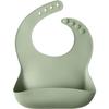 Babador Saliva de Silicone Estéreo 3D para Recém-Nascidos e Bebês, Babador à Prova de Comida e Vazamentos, Faixa de Barriga Impermeável Infantil para Prevenir Regurgitação