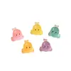 Accesorios de resina, animal foca marina luminoso 3D, pegatinas para funda de teléfono con pegamento de crema DIY, adornos de paisaje en miniatura, llaveros