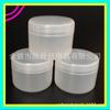 Botella Transparente para Crema 250g Botella para Crema Botella para Crema de Bebé Botella para Cera para el Cabello Botella Cilíndrica de Boca Ancha de PP Botella para Mascarilla Capilar