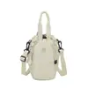 Moda Coreana Primavera/Verano 2026 Bolso Cruzado de Hombro Único Ligero Tela de Nylon Casual Versátil Bolso para Botella de Agua Bolso para Teléfono Móvil