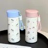 Nueva taza térmica mini, acero inoxidable 316, capacidad pequeña, portátil para uso en exteriores, tamaño de bolsillo, diseño simple, ideal como regalo, con asa