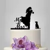 Inserto de bolo de acrílico personalizado para casal, decoração requintada para bolo de casamento, inserção para bolo de aniversário, decoração de bolo