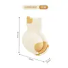 Animal de Estimação Fofo Borracha Macia Almofada Anti-Colisão Atrás da Porta Maçaneta da Porta Adesivo Anti-Colisão Doméstico Multifuncional Decoração Adorável Silicone Almofada Silenciosa