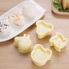 Molde de bolas de arroz para sushi, juego de herramientas para hacer bolas de arroz con modelado creativo de sushi japonés para niños, ideal para personas perezosas.
