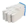 Guantes de Algodón Tejido Grueso para Protección Laboral Guantes de Nylon para Trabajos de Construcción Taller Taller de Reparación de Automóviles Guantes Antideslizantes Duraderos