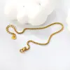 Joyería Transfronteriza, Diseño de Nicho Elegante y Exquisito, Pulsera de Cadena Fina, Pulsera de Acero Inoxidable de Moda de Gama Alta, Joyería para Manos al por Mayor