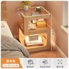 Mesita de noche sencilla y moderna para el hogar, dormitorio, apartamento pequeño, armario de madera maciza, creativa, para celebridades de Internet, mesita de noche, venta al por mayor