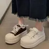 Mocasines Gruesos Forrados de Lana con Punta Grande para Mujer, Nuevo Estilo Otoño e Invierno 2025, Tenis Cálidos Versátiles de Punta Redonda, Zapatos de Algodón Casuales Lindos