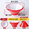 Vajilla Nórdica de Melamina Tazón de Ramen de Res de Moda para Tiendas de Fideos, Creativo Tazón de Sopa de Fideos de Arroz para Hot Pot Picante de Plástico