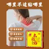 Procesamiento de marca OEM para parches de Tai Chi, medicina tibetana de flor roja secreta para penetración ósea, parche de tamaño grande para la columna cervical, parche para articulaciones lumbares, hecho a medida