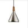 Estilo Nórdico Três Lâmpadas Barra Sala de Jantar Mesa de Jantar Luminária Pendente para Sala de Jantar Posterior Simples Quarto Luminária de Cabeceira Madeira Lâmpada Incandescente