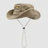 Nuevo Sombrero para el Sol de Exterior para Mujer, Moderno, Selva, Senderismo, Pesca, Parasol, Sombrero de Senderismo, Sombrero para el Sol Bordado para Hombre