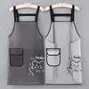 Delantal de Cocina para Cocinar, Delantal Impermeable sin Mangas, Catering, Productos Acuáticos, Tienda de Mascotas, TPU Translúcido, Falda de Trabajo Lavable