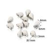 100 Cuentas Sueltas Ccb, Separadores de Cuentas de Estrella Corazón Corona, Flores Mariposa Forma de Gota, Cuentas con Agujero Recto, Joyería DIY al por Mayor