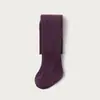 Leggings de algodón de grado A para bebé, estilo primavera y otoño, con textura retorcida, mallas de color liso, calcetines de rendimiento versátiles para el jardín de infantes
