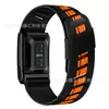 Adequado para pulseira Whoop, pulseira esportiva de borracha de silicone bicolor, pulseira de relógio Whoop 5.0, modelo universal MG