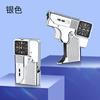 HC2502 nuevo tipo de pistola plegable viento recto a prueba de viento personalidad interesante esfera de cuarzo encendedor fabricantes