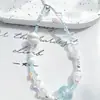 Estilo Igual a Xiaohongshu Azul Fresco Estrella de Mar Cámara CCD Cordón Cadena para Funda de Teléfono Accesorio Colgante Polaroid para Mujeres