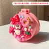 Gel Crema Peine Espejo Integrado DIY Bolsa de Material Perro Yugui Astronauta Espejo de Maquillaje Hecho a Mano Casero Peine de Peluquería