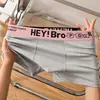 Ropa Interior para Hombre Heybro Algodón Puro Algodón de Grafeno Transpirable Boxer de Cintura Media Boxer para Hombre Transpirable y Antibacteriano