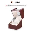 Caja de Embalaje Personalizada para Relojes Caja de Cuero para Relojes Mecánicos Luz de Lujo Transparente Visible Embalaje de Reloj Caja de Motor Automático Rotador de Reloj
