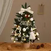 Set de Árbol de Navidad de Venta Caliente Transfronteriza Diseño de Escena Navideña Escritorio de Oficina DIY Accesorios Adornos