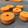 Ventosas de succión al vacío de caucho natural de varios tamaños, espuma de caucho naranja, brazo robótico, esponja de espuma de caucho natural, hecho a medida