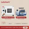 Estufa de Secagem a Vácuo Labshark Controle de Temperatura Temporização Aço Inoxidável 304 Galvanizado 201 Laboratório Industrial